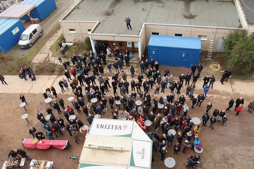 Richtfest am Humboldt-Gymnasium Nordhausen