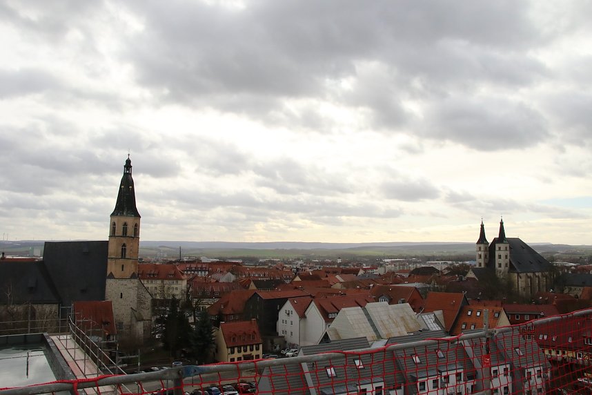 Richtfest am Humboldt-Gymnasium Nordhausen