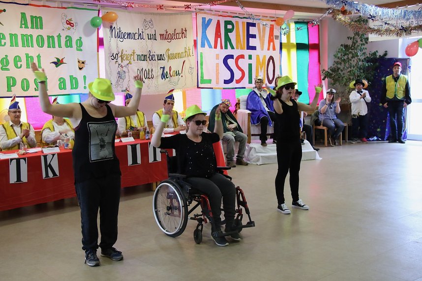 Rosenmontag bei der Lebenshilfe