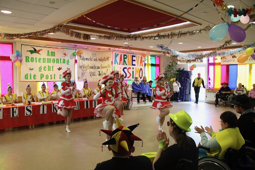 Rosenmontag bei der Lebenshilfe