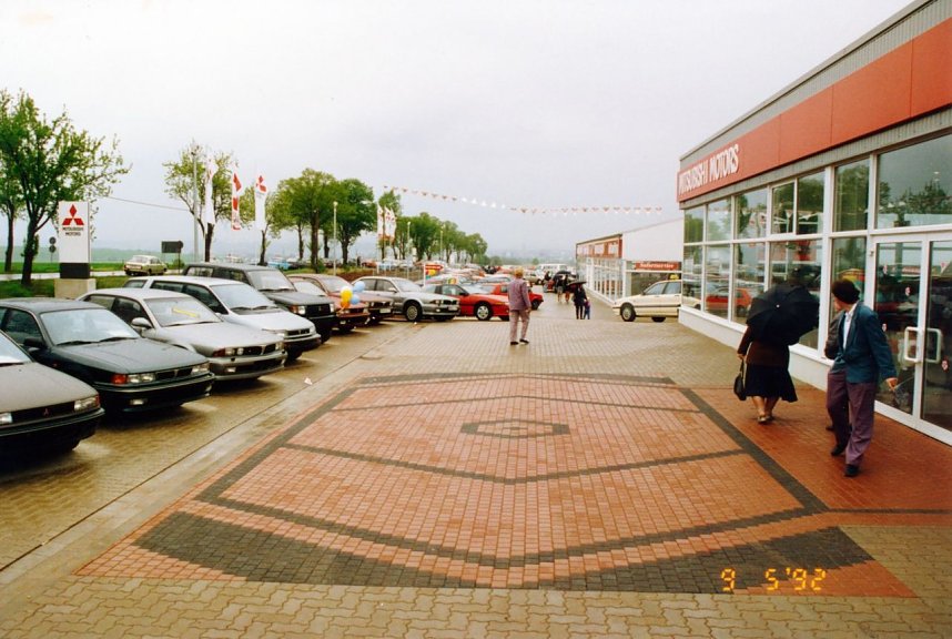 Erfolgsgeschichte im S&uuml;dharz: Das Autozentrum Prengel im Jahr 1992