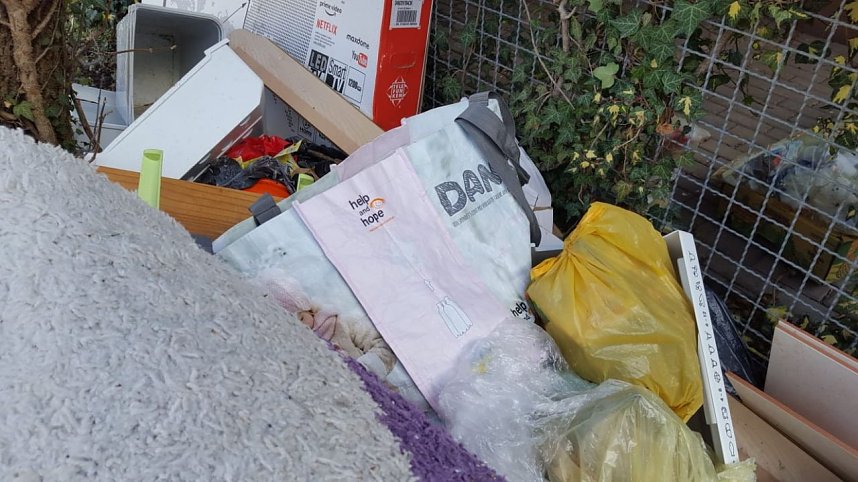 Anfang dieser Woche in der Halleschen Stra&szlig;e