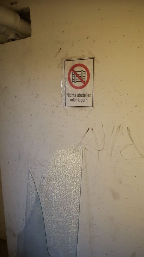 Anfang dieser Woche in der Halleschen Stra&szlig;e