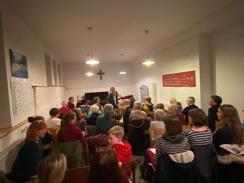 Blasiigemeinde lie&szlig; Israel-Reise Revue passieren