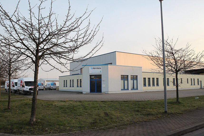 Beim Nordh&auml;user Hermes Depot steht alles stillt