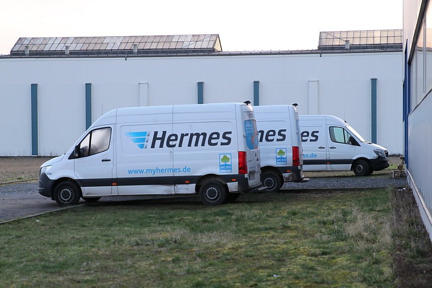 Beim Nordh&auml;user Hermes Depot steht alles stillt