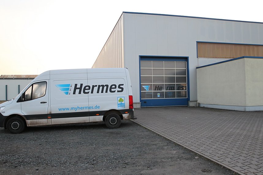 Beim Nordh&auml;user Hermes Depot steht alles stillt