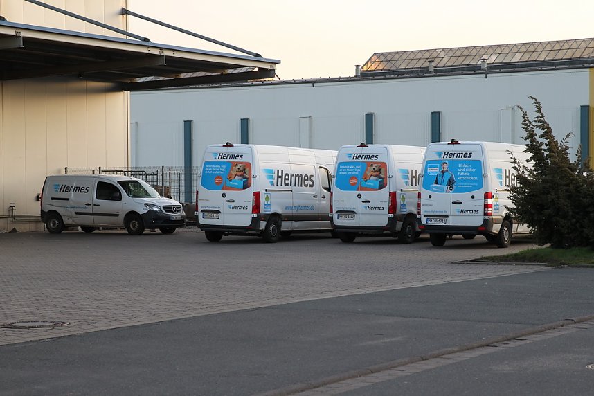 Beim Nordh&auml;user Hermes Depot steht alles stillt