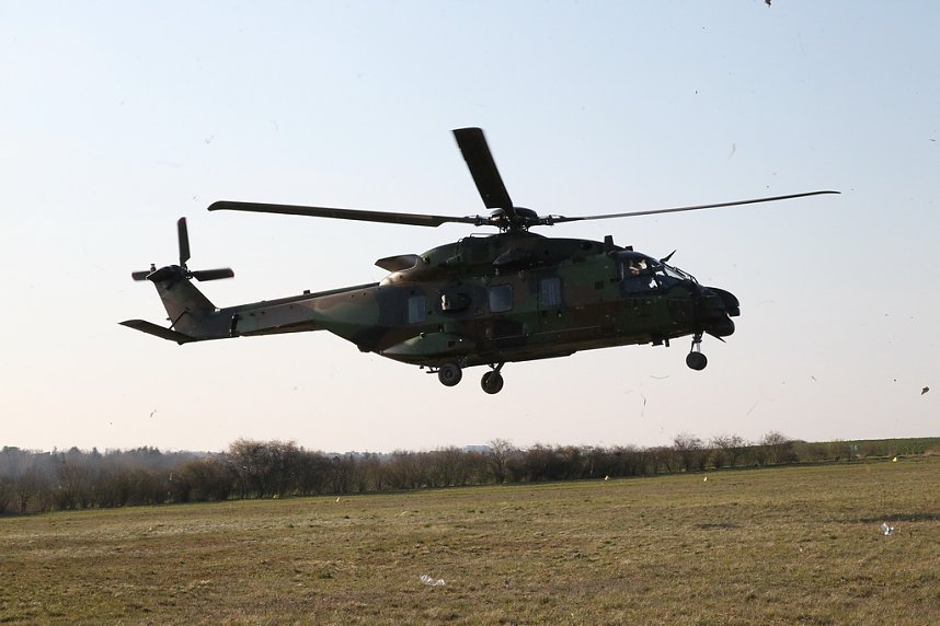 Corona-Patienten eingeflogen