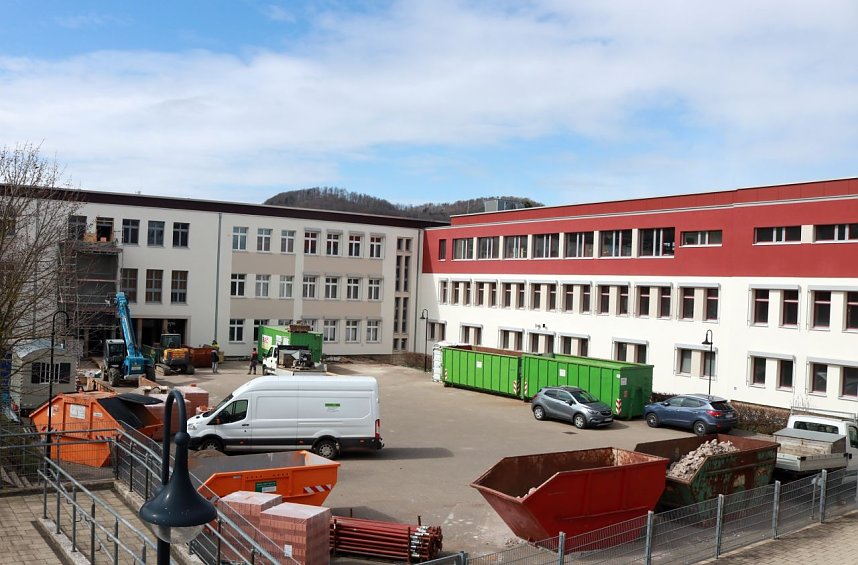 Innensanierung des Schiller-Gymnasiums schreitet voran