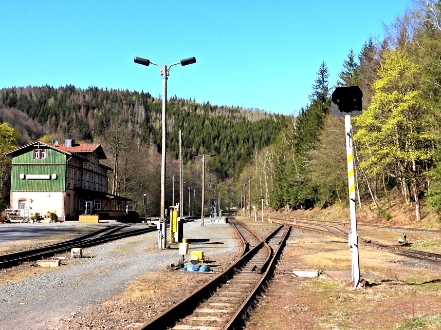 Peter Blei unterwegs an der Eisfelder Talm&uuml;hle