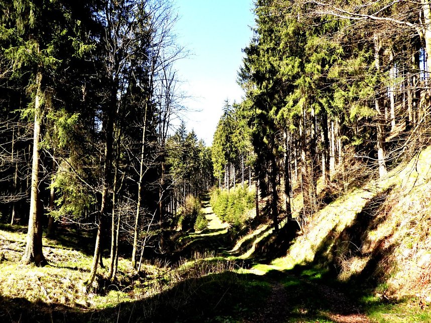 Peter Blei unterwegs an der Eisfelder Talm&uuml;hle