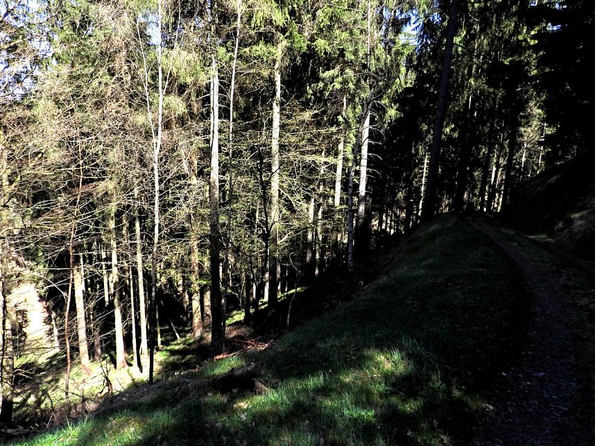 Peter Blei unterwegs an der Eisfelder Talm&uuml;hle