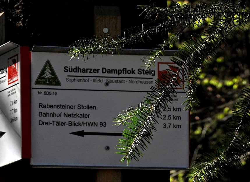 Peter Blei unterwegs an der Eisfelder Talm&uuml;hle