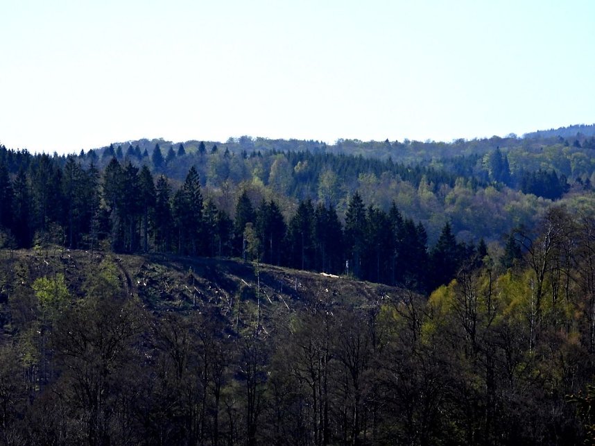 Peter Blei unterwegs an der Eisfelder Talm&uuml;hle