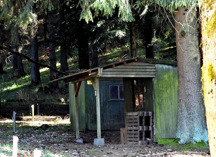 Peter Blei unterwegs an der Eisfelder Talm&uuml;hle