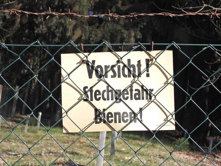 Peter Blei unterwegs an der Eisfelder Talm&uuml;hle