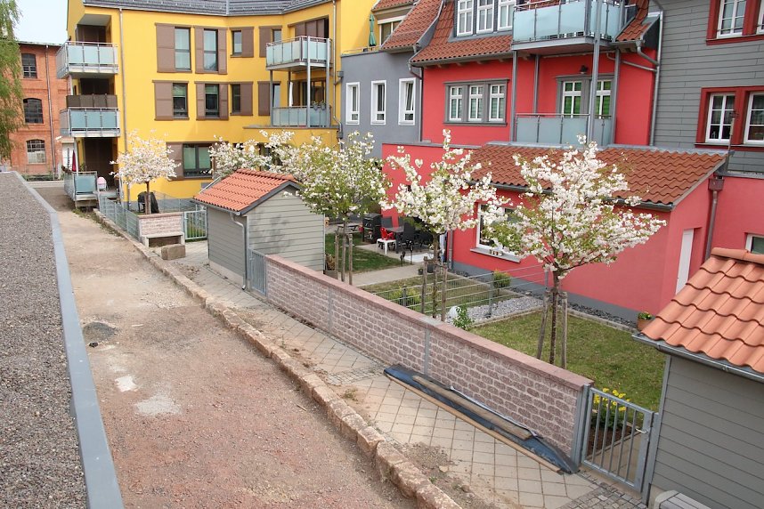 In den neuen SWG-Wohnungen Am Alten Tor werden die ersten Mieter erwartet