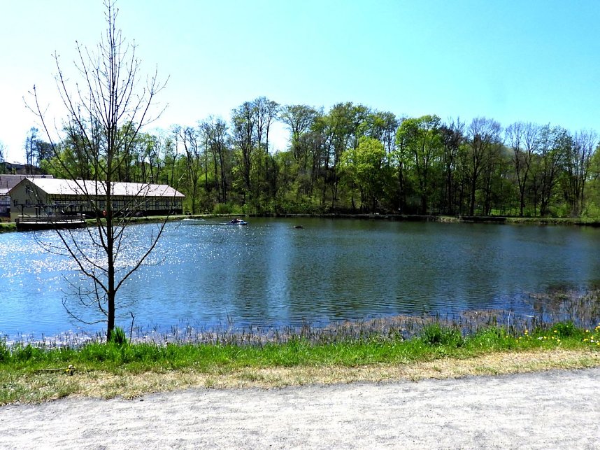 Peter Blei unterwegs am Neust&auml;dter Gondelteich