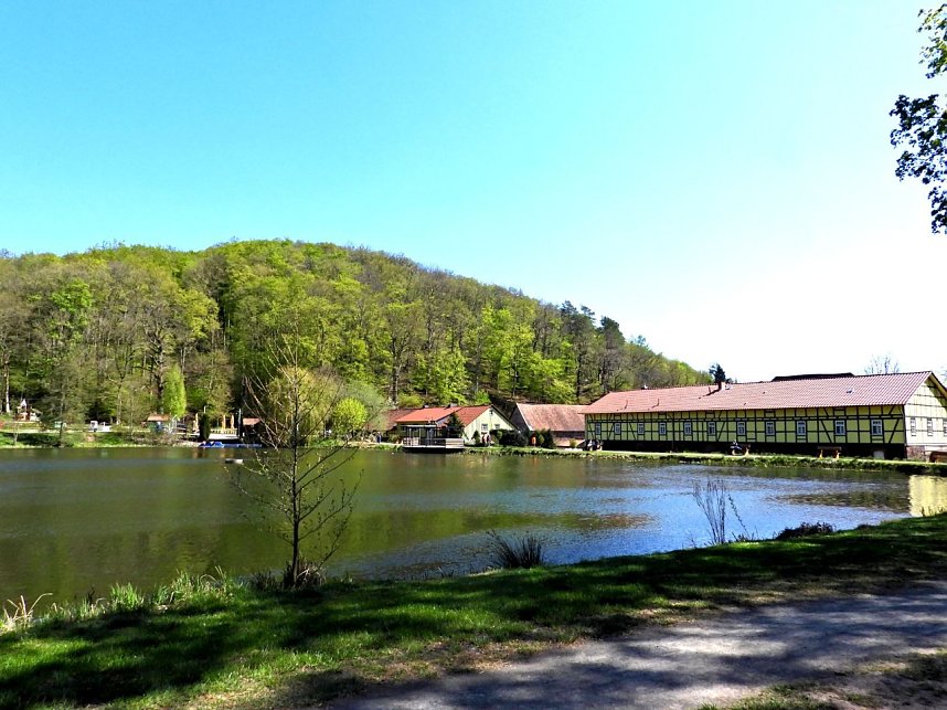 Peter Blei unterwegs am Neust&auml;dter Gondelteich