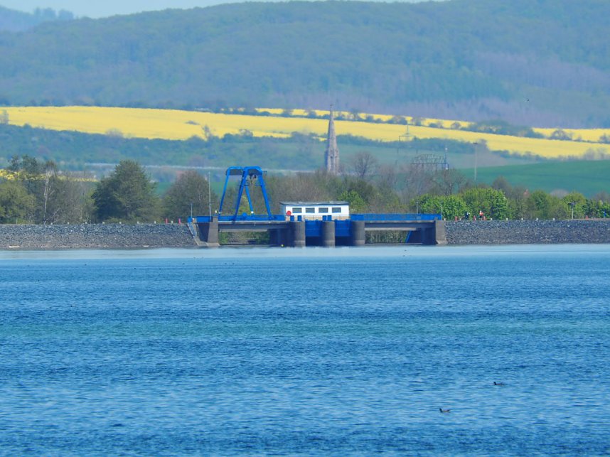 Wandern am Stausee Kelbra