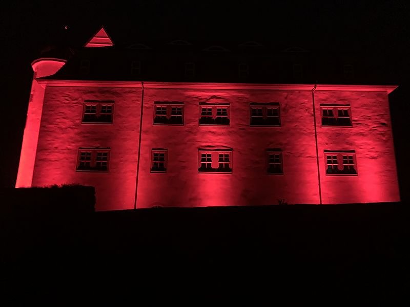 Heringer Schloss in der Walpurgisnacht
