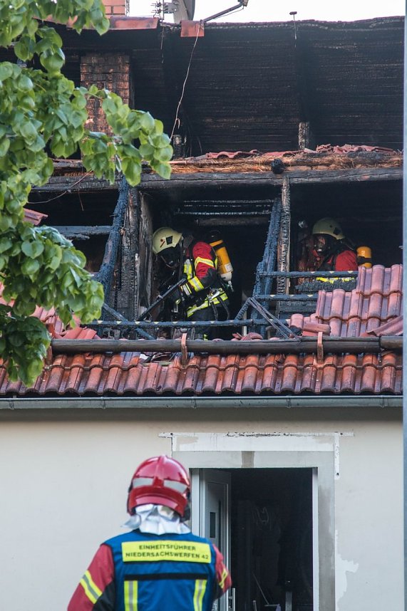 Wohnhaus brannte in Ilfeld