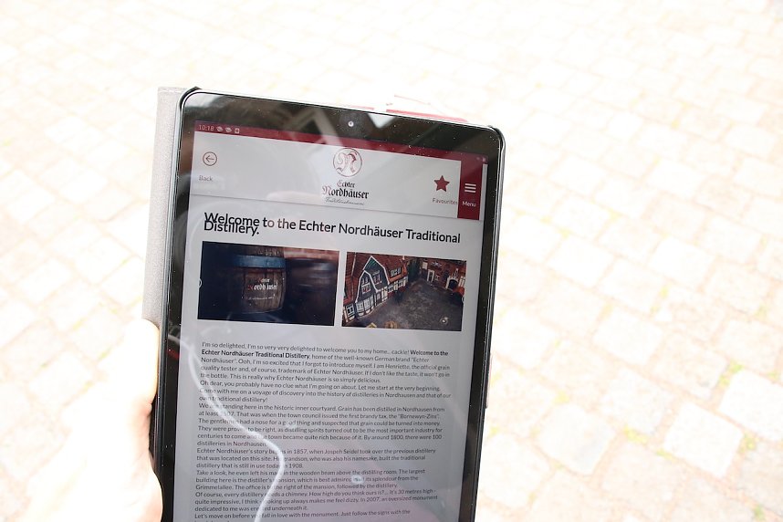 Die Echte Nordh&auml;user Traditionsbrennerei kann ab sofort auch digital erkundet werden