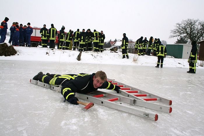 Eiskalt gerettet