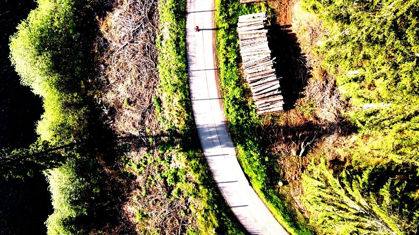 Peter Blei unterwegs an der Neust&auml;dter Talsperre