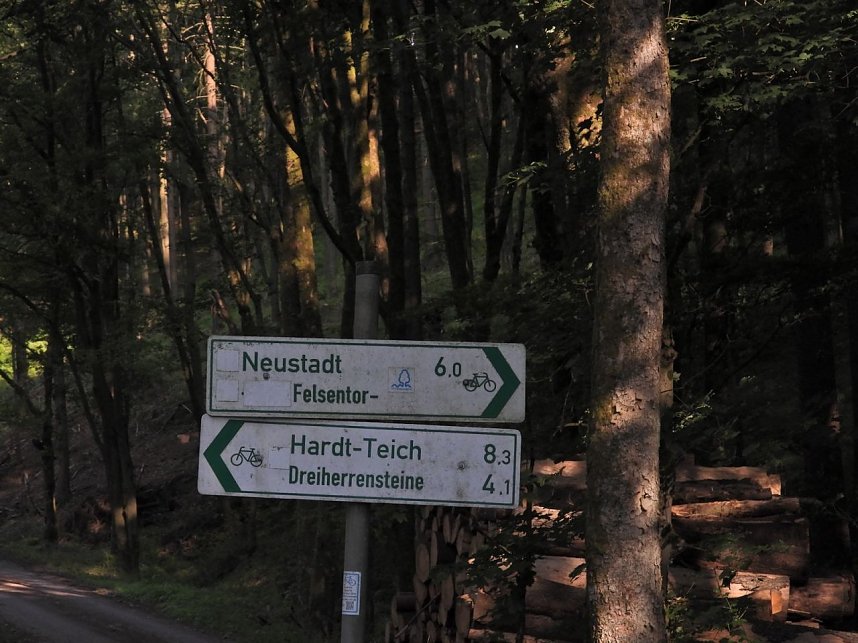 Peter Blei unterwegs an der Neust&auml;dter Talsperre