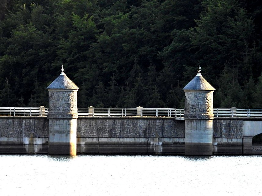 Peter Blei unterwegs an der Neust&auml;dter Talsperre