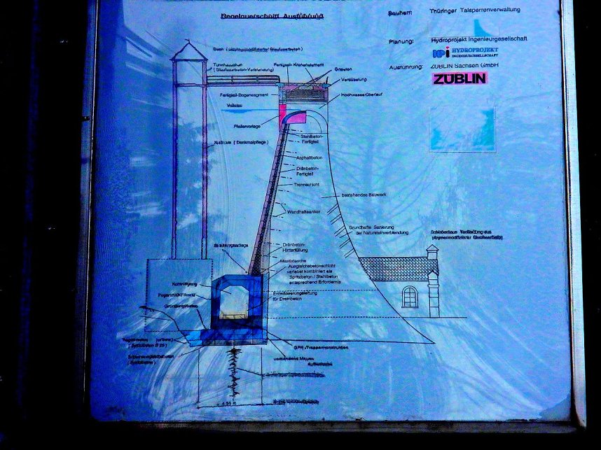 Peter Blei unterwegs an der Neust&auml;dter Talsperre