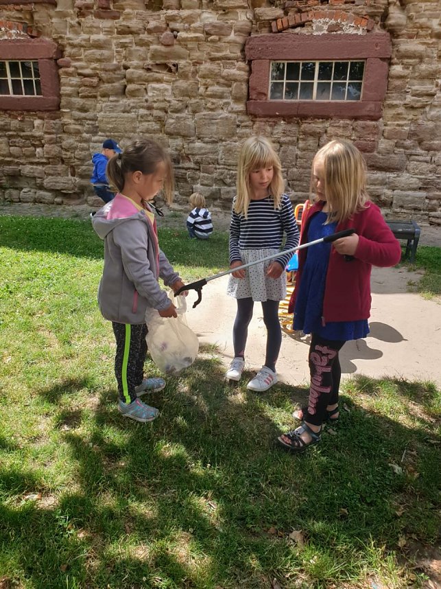 Urbacher Kinder lernen Umwelt sch&uuml;tzen