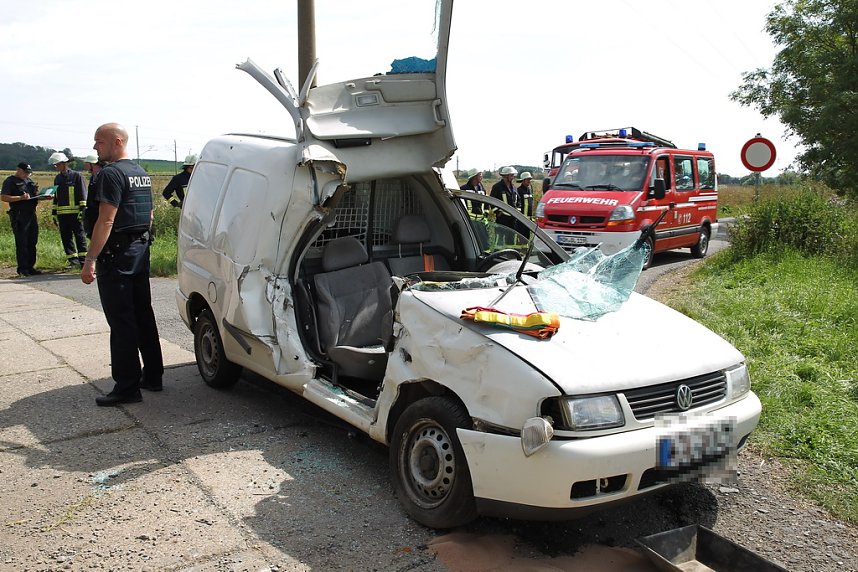 Schwerer Unfall