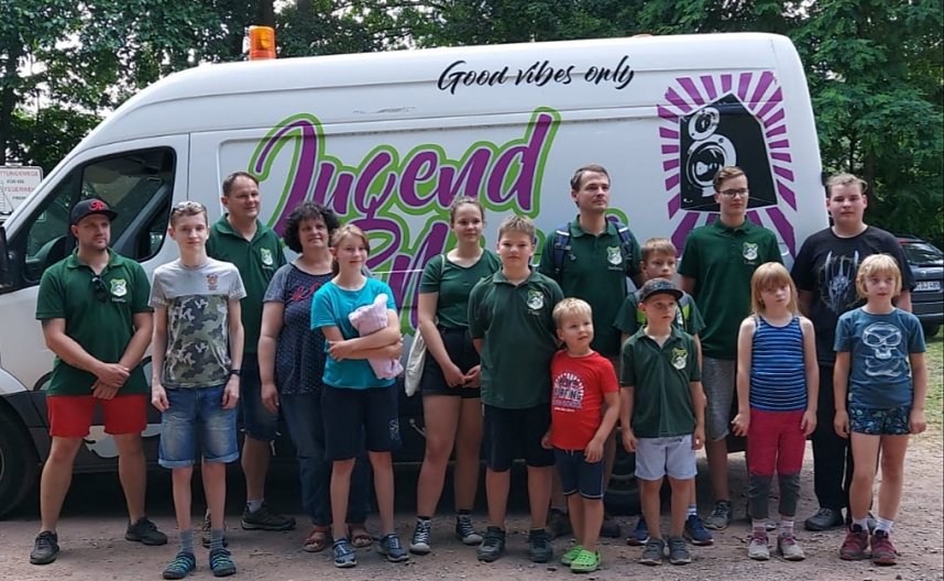 Der Oster&ouml;der Sch&uuml;tzennachwuchs durfte sich endlich wieder treffen und lud zum Campingwochenende