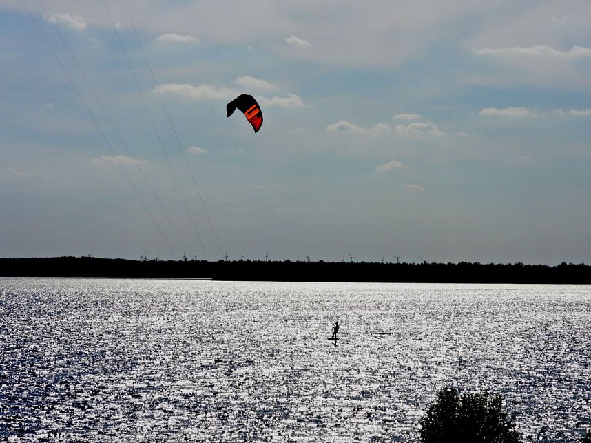 Peter Blei unterwegs am Seelhausener See