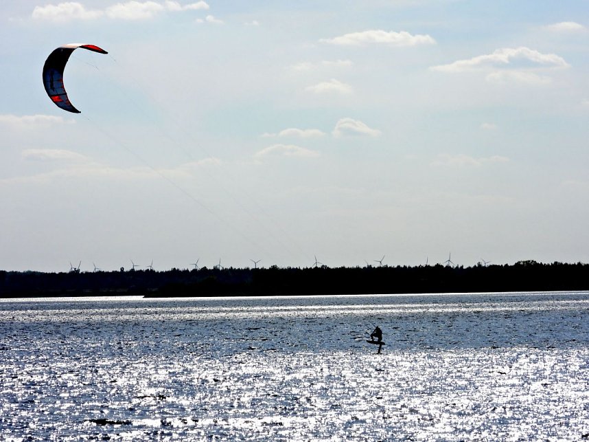 Peter Blei unterwegs am Seelhausener See