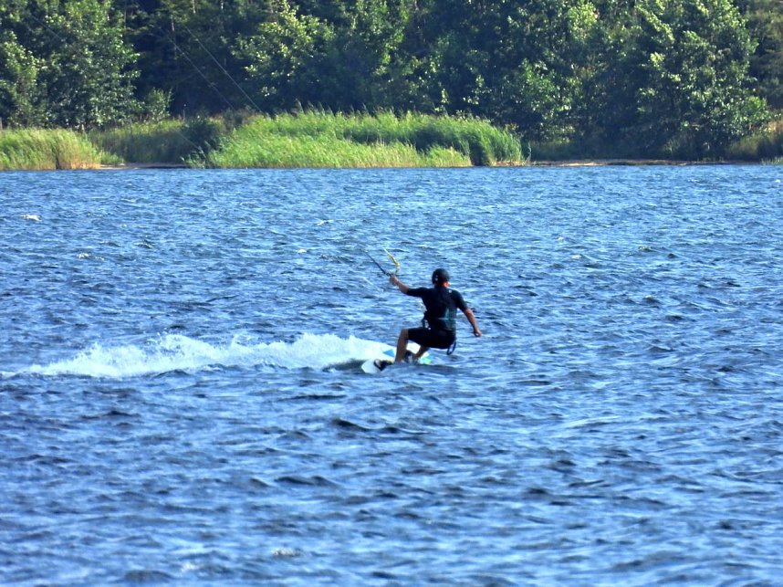 Peter Blei unterwegs am Seelhausener See