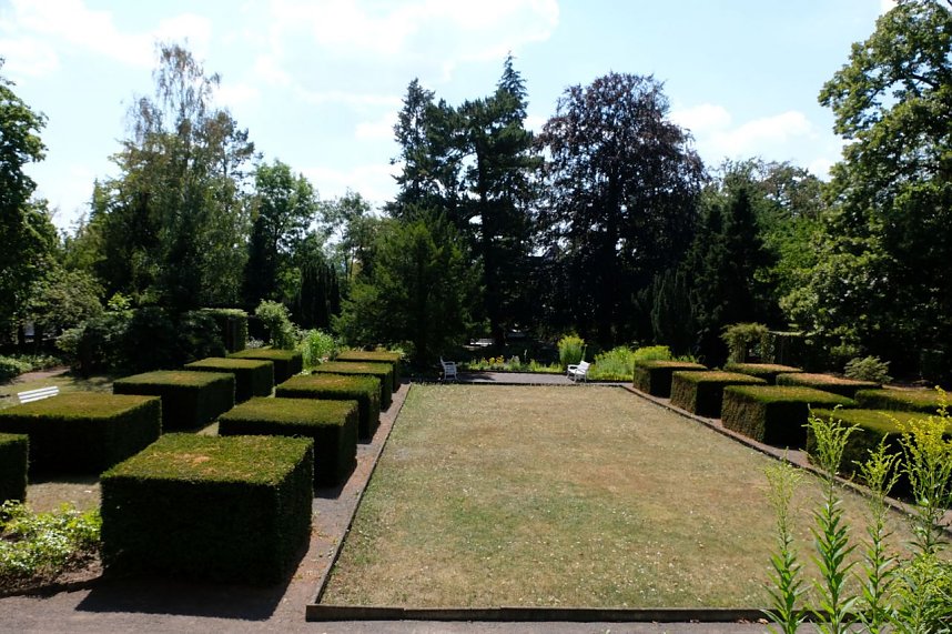 Park des Kunsthauses Meyenburg