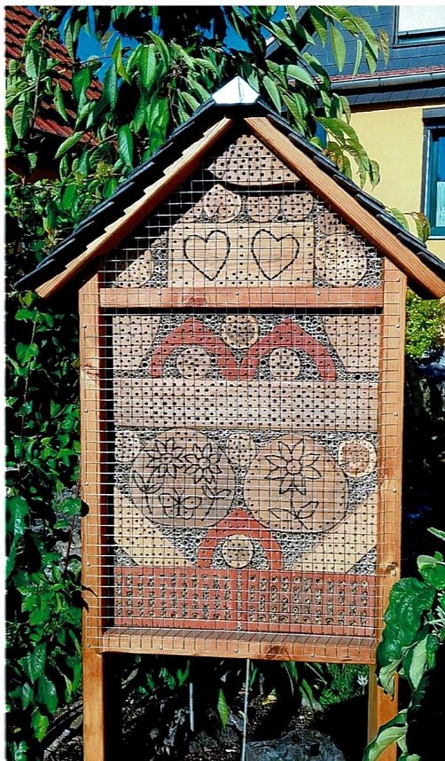 Die besten Insektenhotels im Wettbewerb