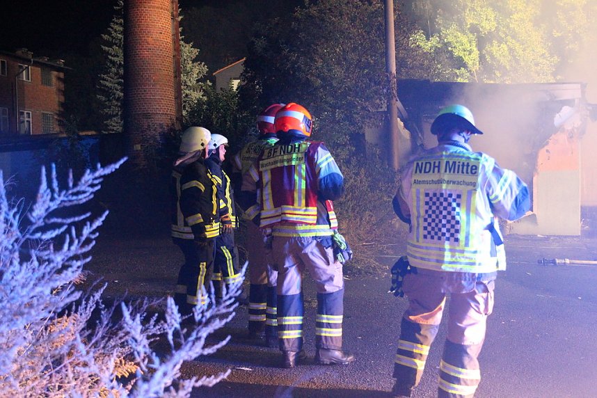 Gro&szlig;feuer am Nordh&auml;user Grimmel