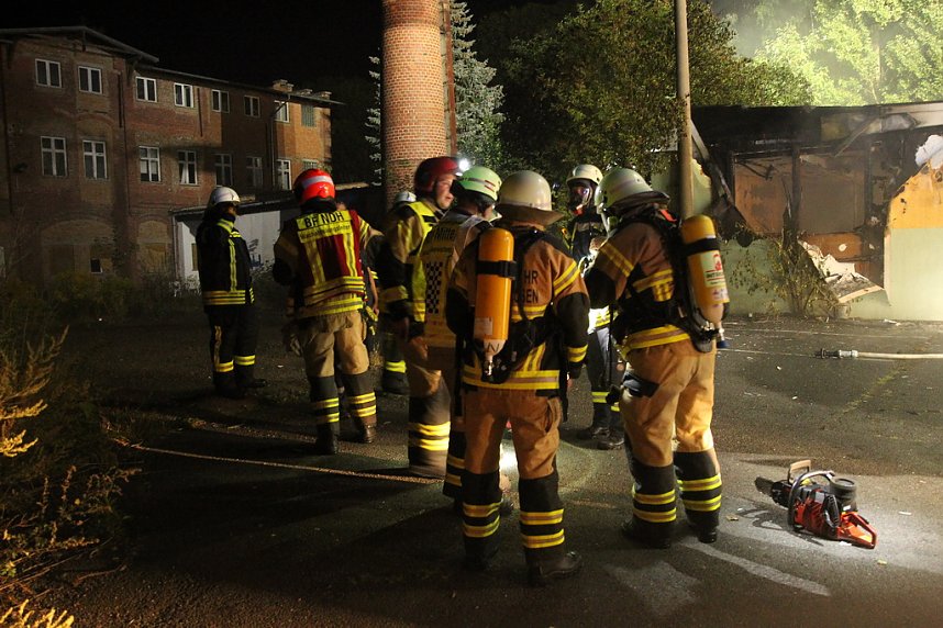 Gro&szlig;feuer am Nordh&auml;user Grimmel