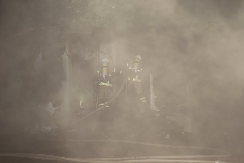 Gro&szlig;feuer am Nordh&auml;user Grimmel