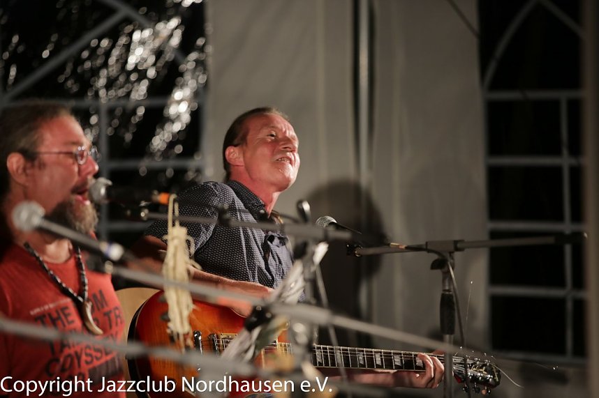 Drittes open air Jazzsommerkonzert mit der Cotton Men Blues Band 