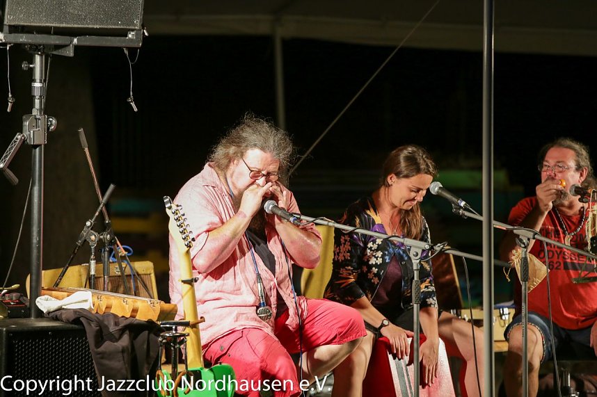 Drittes open air Jazzsommerkonzert mit der Cotton Men Blues Band 