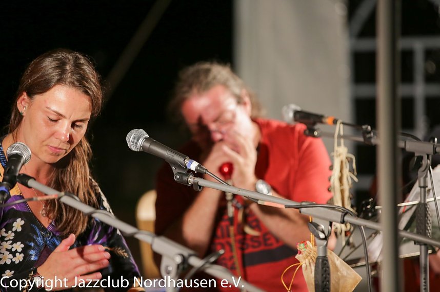 Drittes open air Jazzsommerkonzert mit der Cotton Men Blues Band 