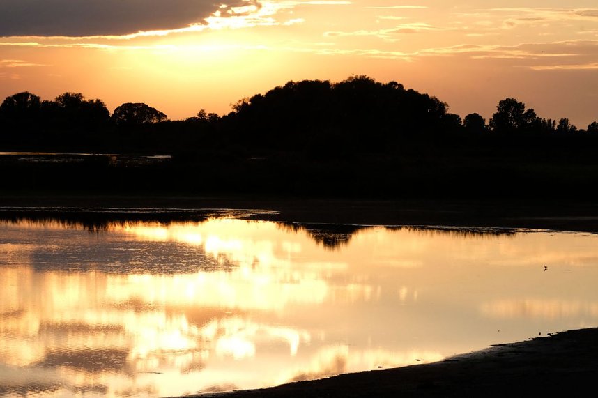 Peter Blei am Stausee Kelbra