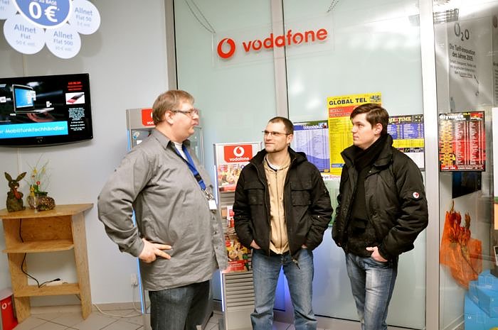 Party in der Atrium Passage