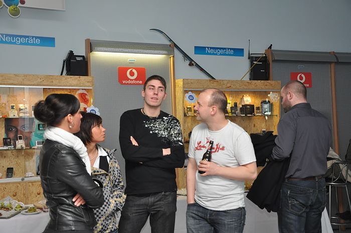 Party in der Atrium Passage